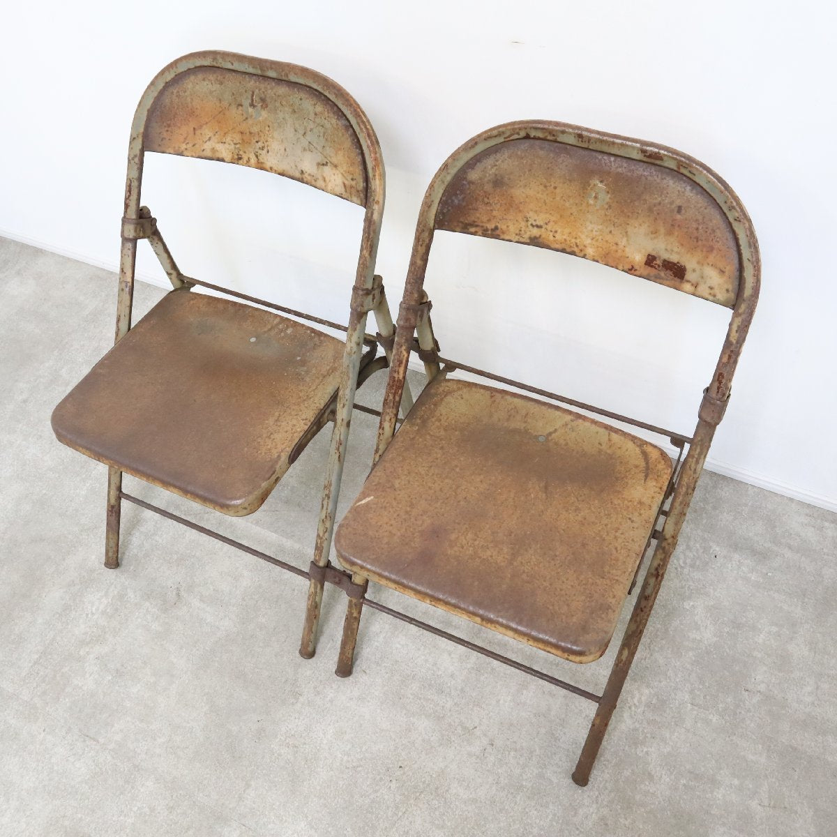 インダストリアル 工業系 ビンテージ 折りたたみ椅子 ミリタリー アンティーク インダストリアル 工業系 ビンテージ 折りたたみ椅子 ミリタリー