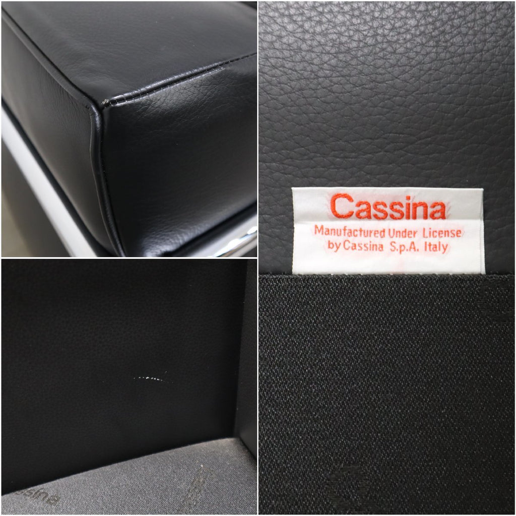 美品】正規品 Cassina カッシーナ LC2 1人掛けソファ ル・コルビュジエ 本革 刻印あり No.4【12B2211055】 –  バナルオンラインショップ（BANUL）の通販ならBANUL