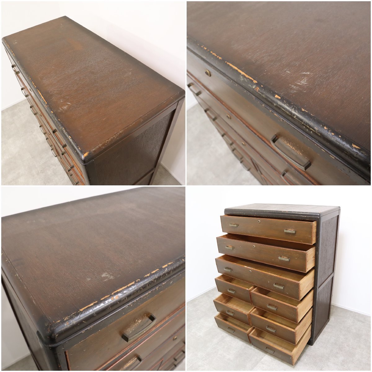 昭和レトロな古いタンス/チェスト – バナルオンラインショップ