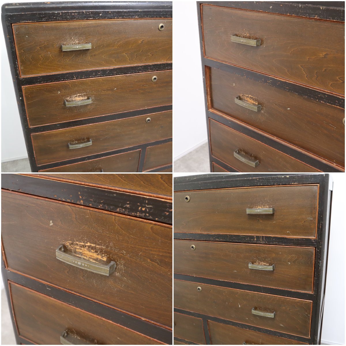 昭和レトロな古いタンス/チェスト – バナルオンラインショップ