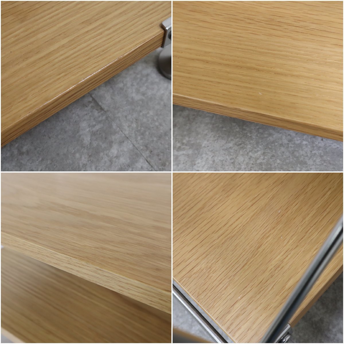 無印良品/MUJI オーク材使用のオープンカップボードセット – バナル