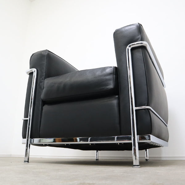 【美品】正規品 Cassina カッシーナ LC2 1人掛けソファ ル・コルビュジエ 本革 No.7