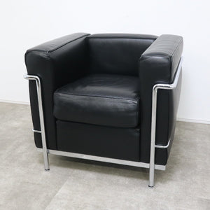 【美品】正規品 Cassina カッシーナ LC2 1人掛けソファ ル・コルビュジエ 本革 No.7