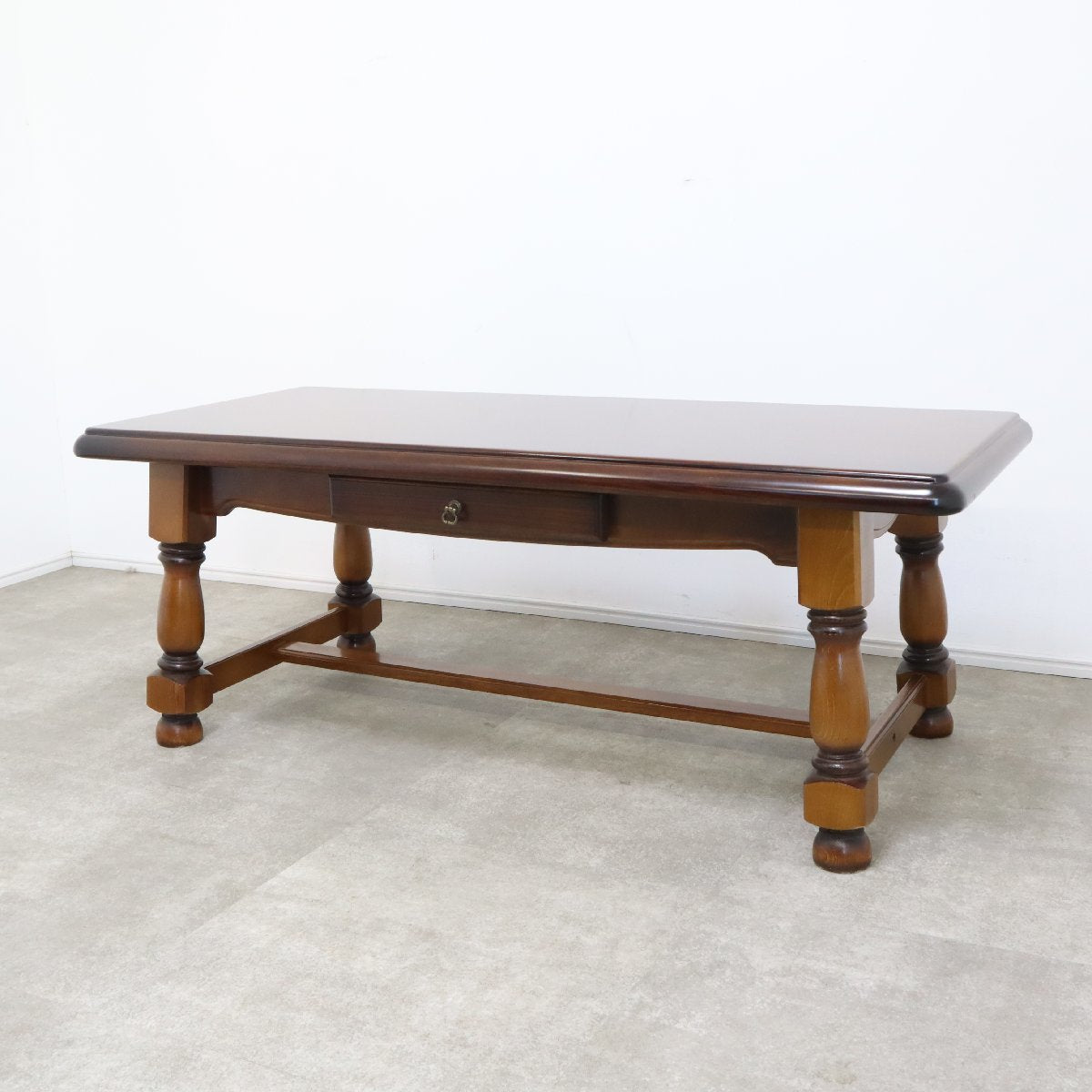 カリモク家具 昭和レトロ家具 カリモクセンターテーブル コロニアル