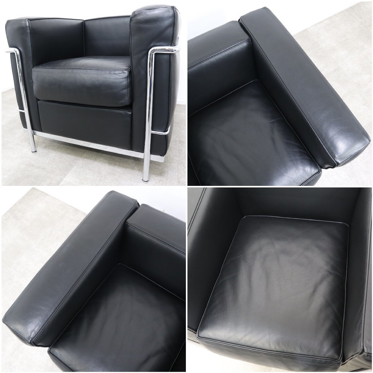 正規品 Cassina カッシーナ LC2 1人掛けソファ ル・コルビュジエ