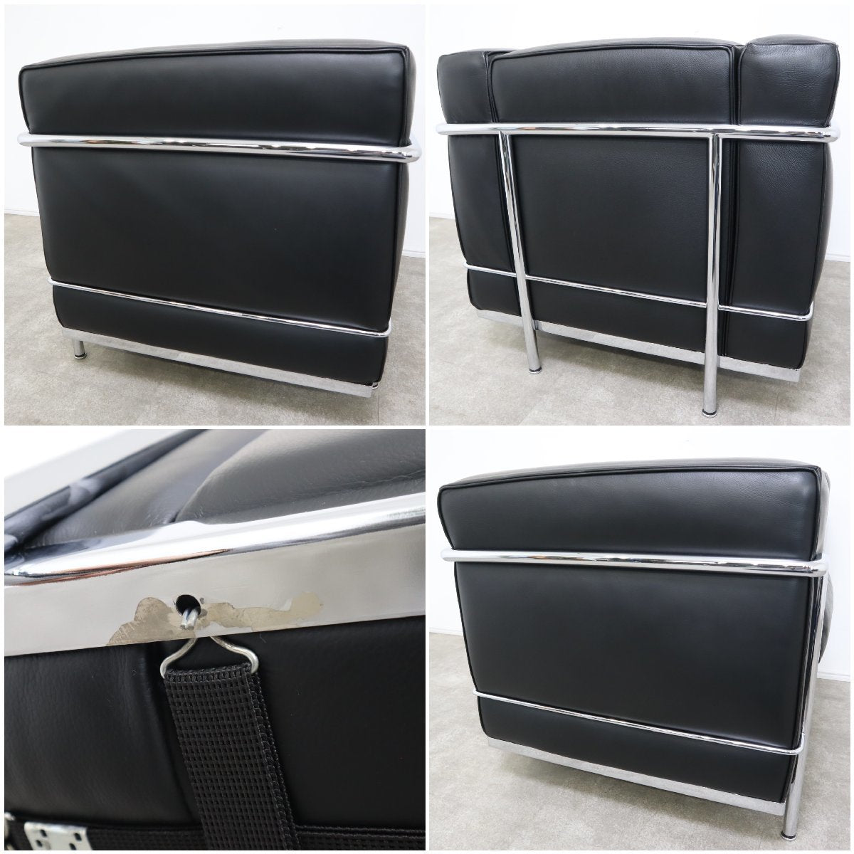 正規品 Cassina カッシーナ LC2 1人掛けソファ ル・コルビュジエ 本革